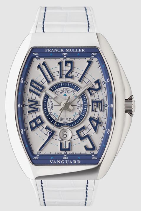 Review Franck Muller VANGUARD MARINER Replica Watch V45SCDTYTMAR ACAC - Click Image to Close